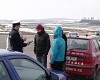>Výcvik uchazečů o řidičské oprávnění pod dohledem policistů